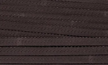 Einfassband elastisch Deluxe Dunkelbraun