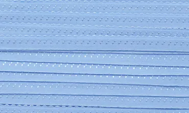 Einfassband elastisch Deluxe Babyblau