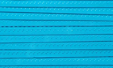 Einfassband elastisch Deluxe Cyan