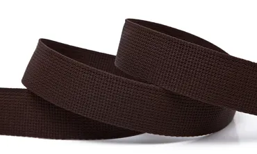 Gurtband 40 mm Polypropylen - Dunkelbraun