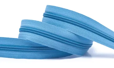 Reissverschluss 6 mm Uni - Hellblau