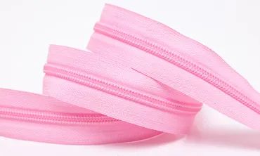 Reissverschluss 6 mm Uni - Rosa