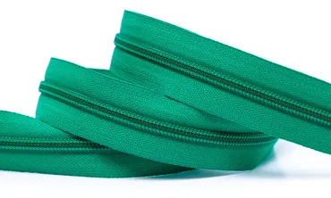 Reissverschluss 6 mm Uni - Grün