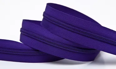 Reissverschluss 6 mm Uni - Lila