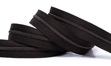 Reissverschluss 4 mm Metallic - Dunkelbraun Altkupfer