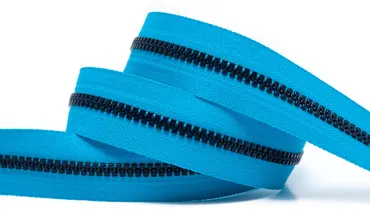 Reissverschluss BI-Color Cyan Navy