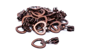 Gleiter Metallic 4 mm Altkupfer - Herz