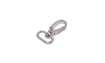 Karabiner 20 mm - Silber matt