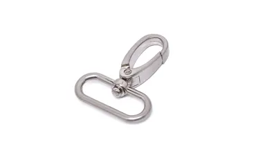 Karabiner 30 mm - Silber matt