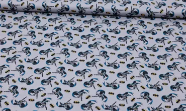 Baumwolle Batman forever Grau