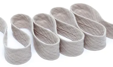 20 mm Einfassband Double Gauze Sand