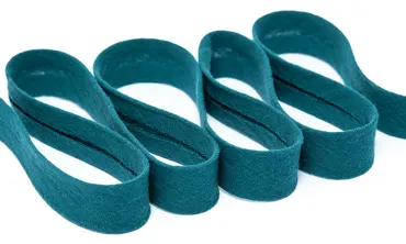 20 mm Einfassband Double Gauze Petrol