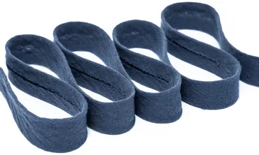 20 mm Einfassband Double Gauze Dunkelblau