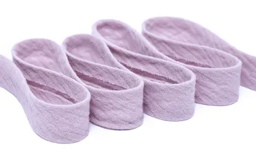 20 mm Einfassband Double Gauze Dunstrosa