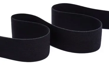 Gummiband 40 mm - Schwarz