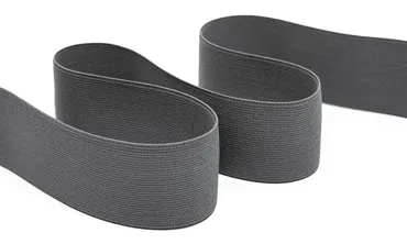 Gummiband 40 mm - Grau