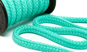 Baumwollkordel 10 mm - Türkis