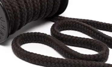 Baumwollkordel 10 mm - Dunkelbraun