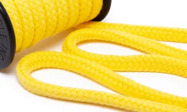 Baumwollkordel 10 mm - Gelb