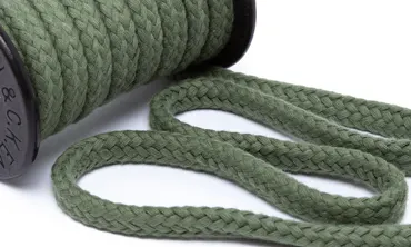 Baumwollkordel 10 mm - Khaki