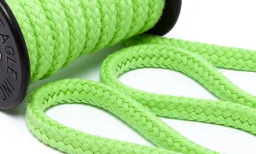 Baumwollkordel 10 mm - Lime