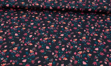 Voile - Spring Dream Black Pink