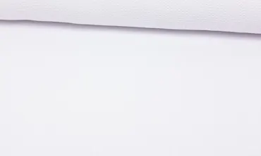 Waffeljersey - Uni Weiss