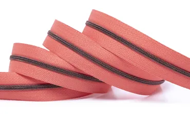 Reissverschluss 4 mm Metallic - Coral Altkupfer