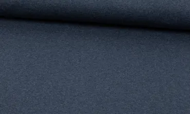 Bündchen Leicht - Dunkelblau Melange