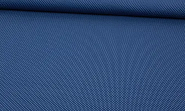Baumwolle Micro Dots Dunkelblau