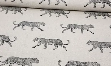 Canvas Panama - Leopard Natur