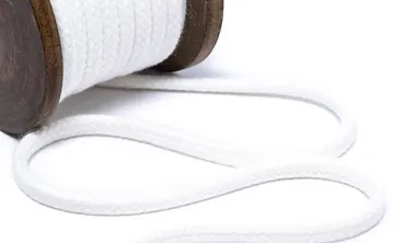 Baumwollkordel 6 mm - Marshmallow