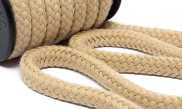 Baumwollkordel 12 mm - Beige
