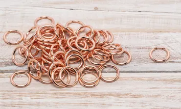 Ring 10 mm - Rose Gold
