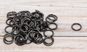 Ring 10 mm - Gun Metal