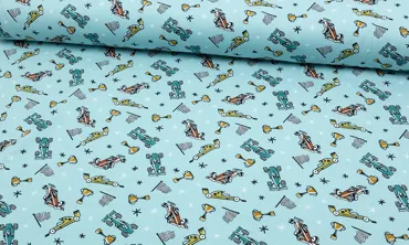 BIO Jersey Time for Racing Türkis