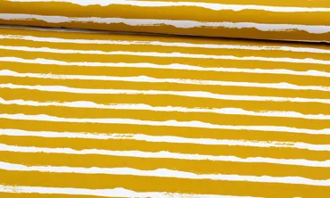 Jersey Crazy Stripes Senf