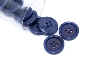 Knopf Corozo 20 mm 4-Loch - Lapis