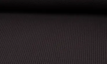 Waffeljersey - Uni Palisander