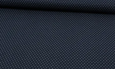 Baumwolle Cosmo - Printed Sheeting Navy