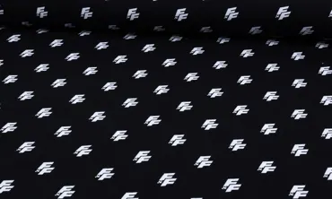 French Terry Brushed - Fast and Furious Black