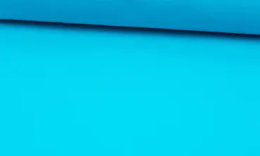 BIO Bündchen Leicht - Uni Cyan