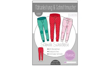 Schnittmuster ki-ba-doo Woman - Schmale Sweathose