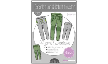 Schnittmuster ki-ba-doo Man - PAjorne Sweathose