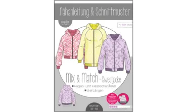 Schnittmuster ki-ba-doo Woman - Mix & Match Sweatjacke