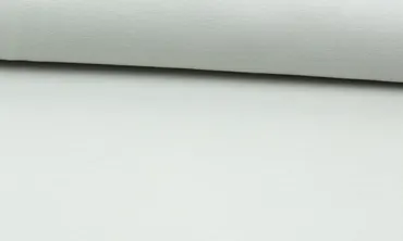 BIO Bündchen Leicht - Uni Lichtgrau