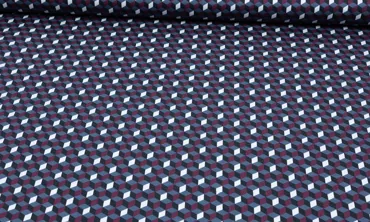 Baumwollstretch Cubing Grey