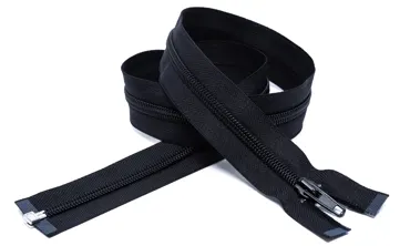 Reissverschluss Teilbar Flex 6 - Schwarz