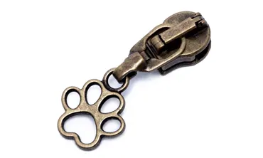 Gleiter Metallic 6 mm Altmessing - Pfote