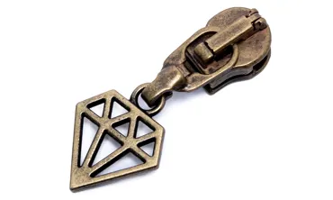 Gleiter Metallic 6 mm Altmessing - Diamant